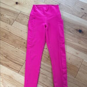 Beach Riot Fuchsia Leggings
